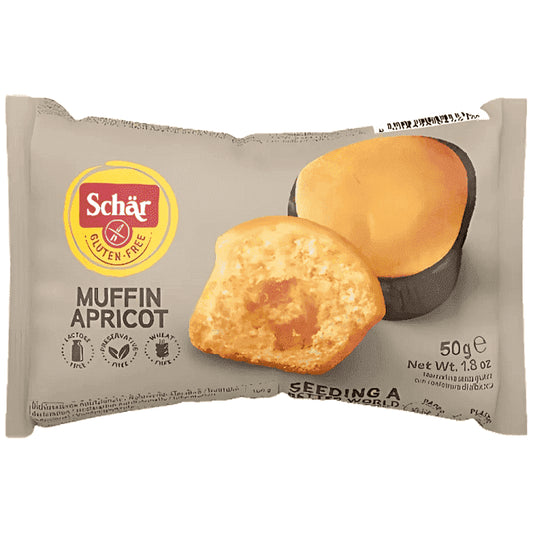 Schar Μάφιν Βερίκοκο Ατομικό Χωρίς Γλουτένη 50gr