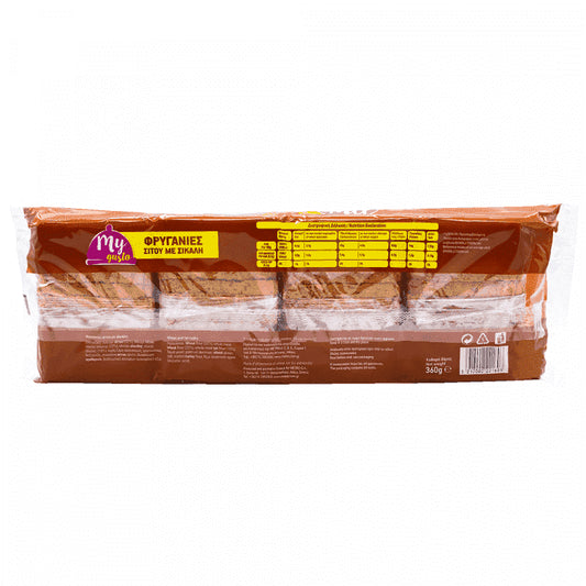 My Gusto Φρυγανιές Με Σίκαλη 4x360gr