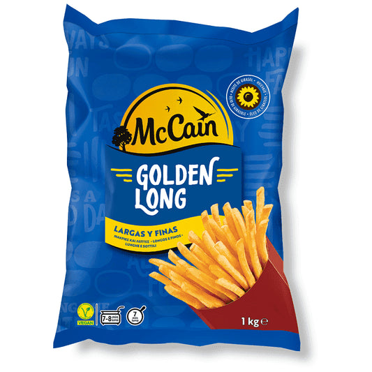 Mc Cain Πατάτες Golden Long Κατεψυγμένες 1kg