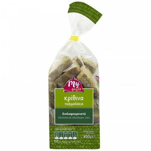My Gusto Παξιμάδια Κρίθινα 400gr