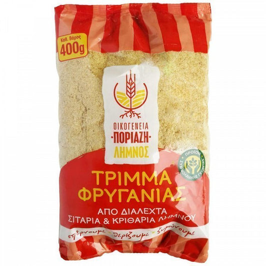 Ποριάζη Τρίμμα Φρυγανιάς Λήμνου 400gr