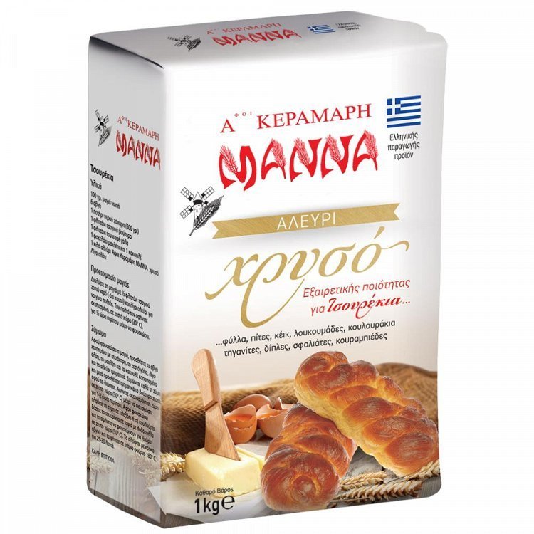 Μάννα Αλεύρι Χρυσό για Τσουρέκι 1kg