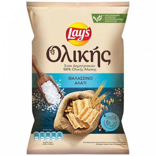 Lay's Τσιπς Ολικής Άλεσης Αλάτι 95gr