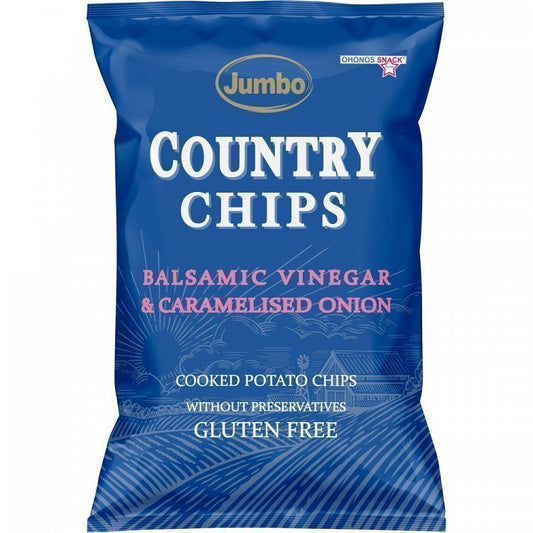 Jumbo Country Chips Βαλσάμικο & Κρεμμύδι Χωρίς Γλουτένη 150gr