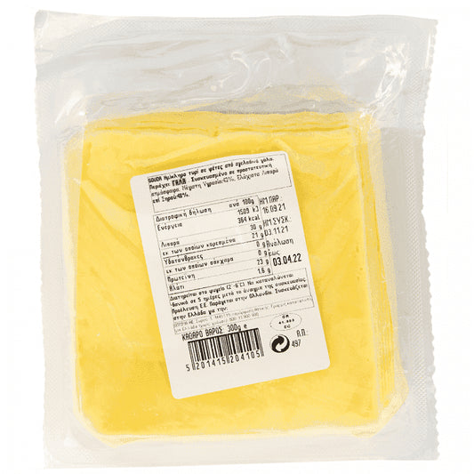 Gouda Ημίσκληρο Τυρί Σε Φέτες 300gr