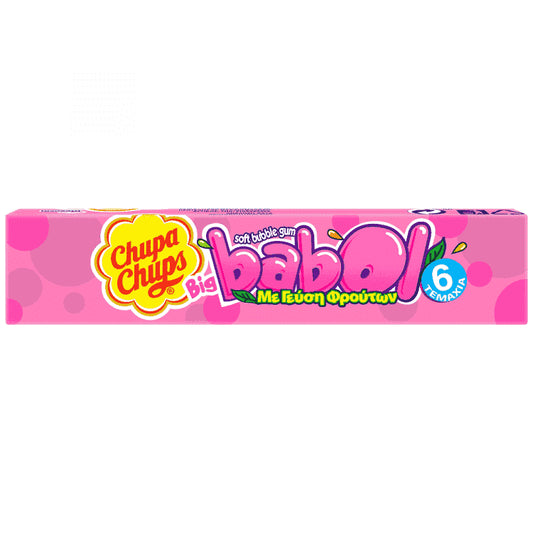 Chupa Chups Big Babol Tutti Frutti Τσίχλες 20τεμ