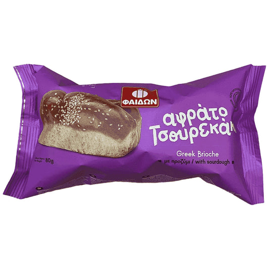 Φαίδων Αφράτο Τσουρεκάκι Με Προζύμι 80gr