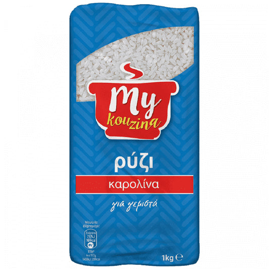 My Kouzina Ρύζι Καρολίνα Ελληνικό 1kg