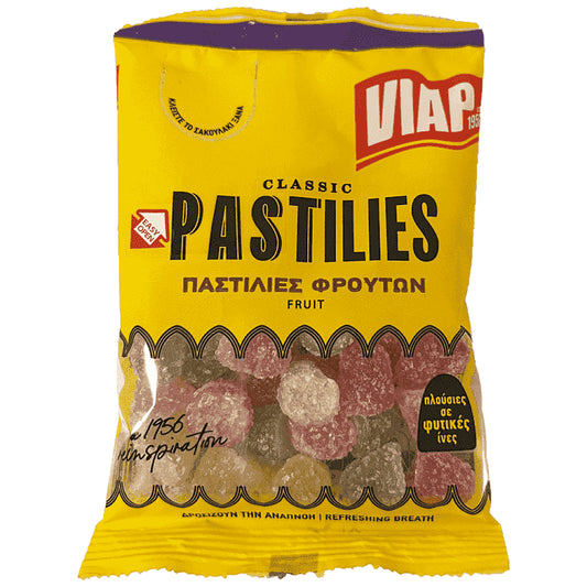 Βιάπ Mentel Παστίλιες Φρούτων 60gr