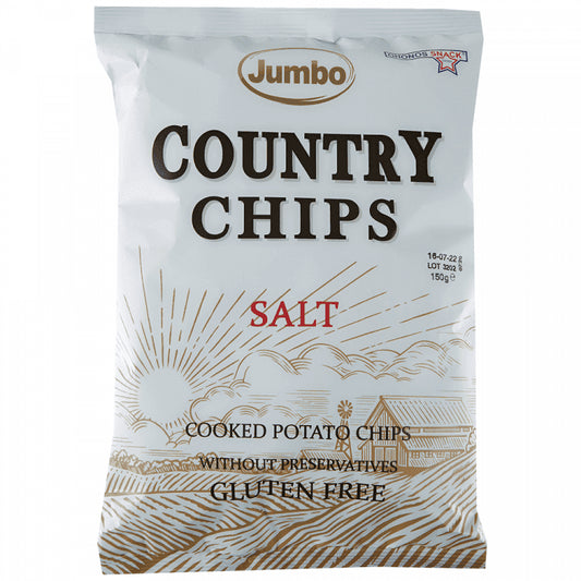 Jumbo Country Πατατάκια Αλάτι 150gr