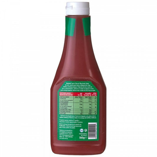 My Gusto Κέτσαπ Πλαστική Φιάλη 560gr