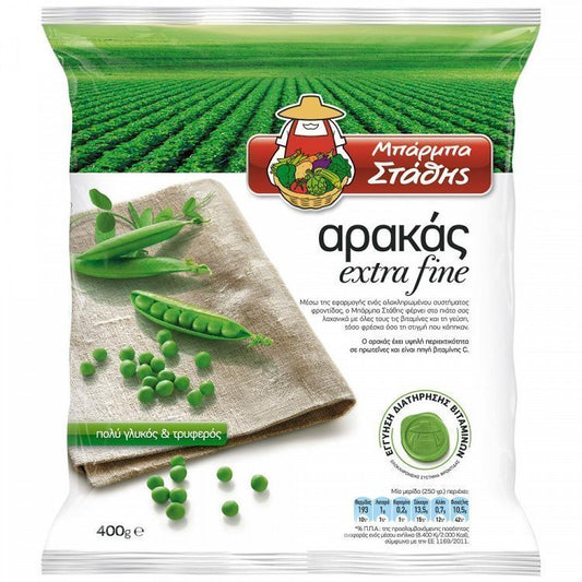 Μπάρμπα Στάθης Αρακάς Έξτρα Φίνο 400gr